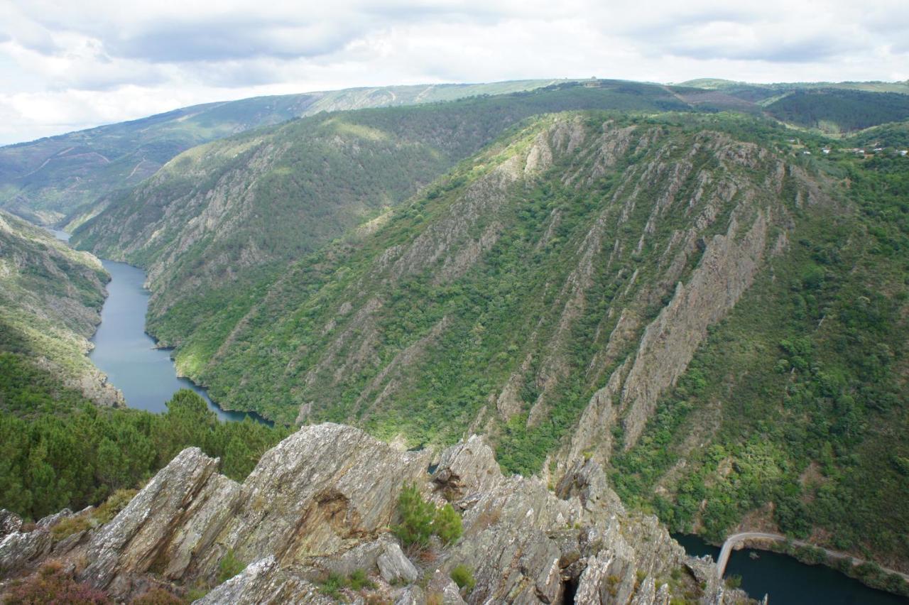 Apartmán O Muino Casa Ferrador Ribeira Sacra Barantes Exteriér fotografie